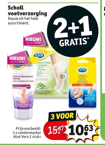 Kruidvat Scholl Voetverzorging aanbieding