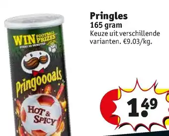 Kruidvat Pringles 1 kg aanbieding