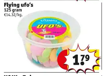 Flying Ufo's 125 gram