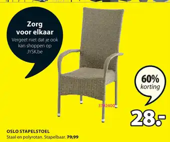 Stapelstoel Oslo