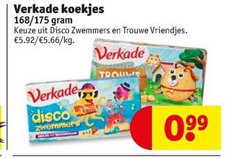 Kruidvat Verkade Koekjes aanbieding