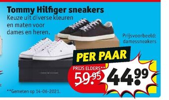 Kruidvat Tommy Hilfiger Sneakers aanbieding