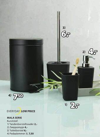 Jysk Mala serie aanbieding