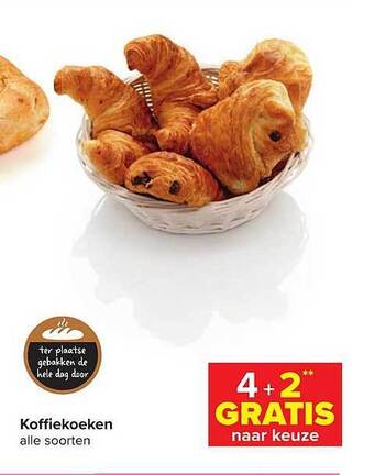 Carrefour Koffiekoeken aanbieding