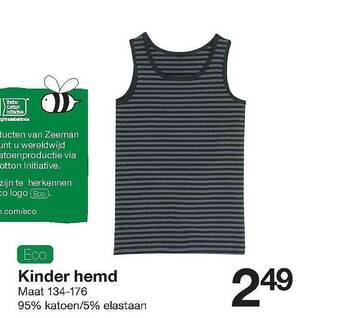 Zeeman Kinder Hemd aanbieding