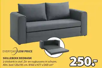 Jysk Bedbank Skillebekk aanbieding