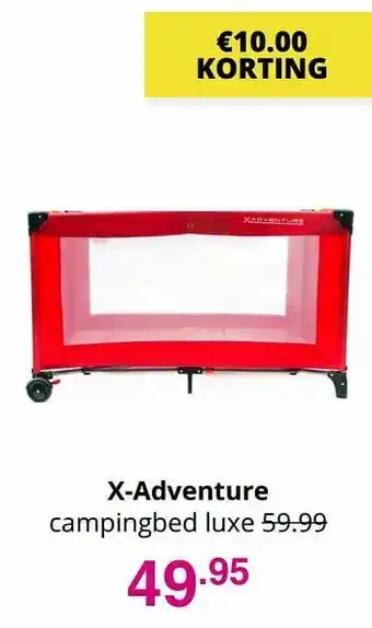 X-adventure campingbed luxe