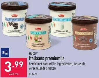ALDI Italiaans premiumijs aanbieding