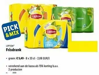 Frisdrank green