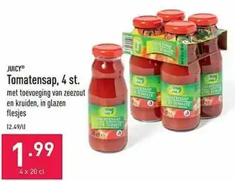ALDI Tomatensap aanbieding