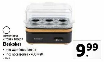 Lidl Silvercrest kitchen tools eierkoker aanbieding