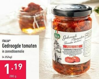 ALDI Gedroogde tomaten aanbieding