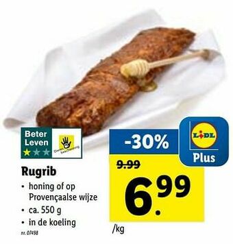 Lidl Rugrib aanbieding