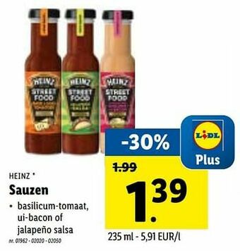 Lidl Sauzen aanbieding