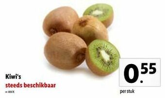 Lidl Kiwi`s aanbieding