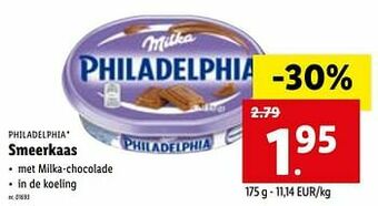 Lidl Smeerkaas aanbieding