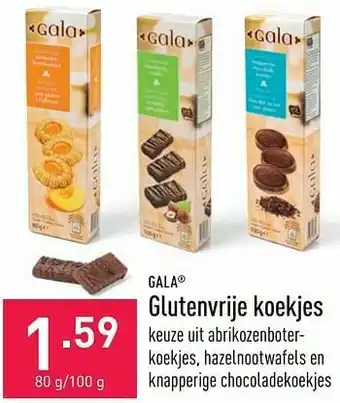 ALDI Glutenvrije koekjes aanbieding