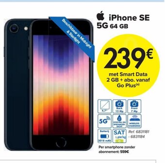Iphone SE 5g 64gb
