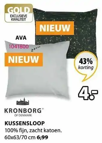 Kussensloop ava