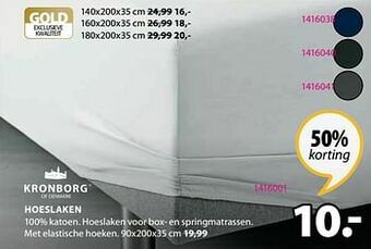 Jysk Hoeslaken aanbieding