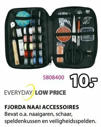 Jysk Fjorda naai accessoires aanbieding