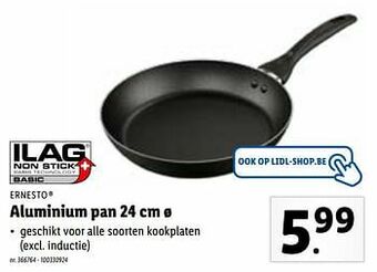 Lidl Aluminium pan aanbieding
