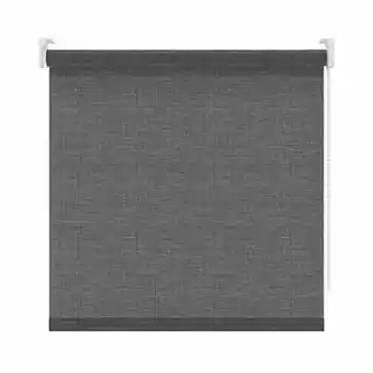 Leen Bakker Rolgordijn lichtdoorlatend - antraciet - 120x190 cm - Leen Bakker aanbieding