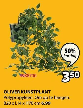 Oliver kunstplant