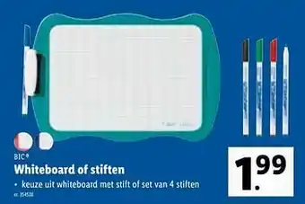 Whiteboard ofstiften