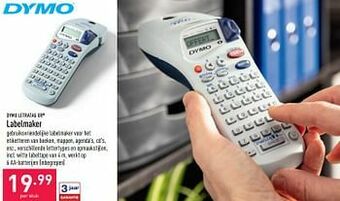 ALDI Dymo letratag xr labelmaker aanbieding