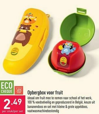 ALDI Opbergbox voor fruit aanbieding