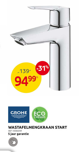 Brico Wastafelmengkraan start aanbieding