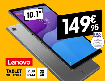 Electro Depot Lenovo tablet aanbieding