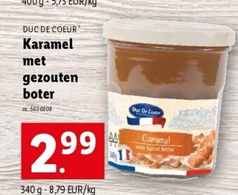 Karamel met gezouten boter