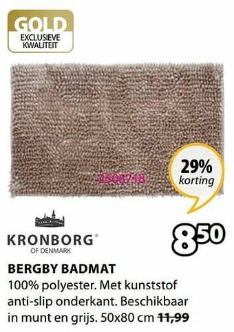 Bergby badmat