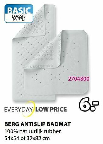 Berg antislip badmat
