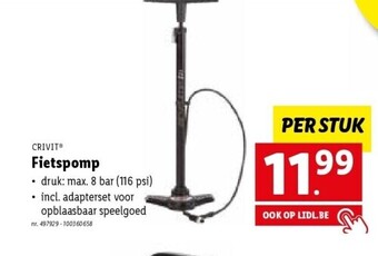 Lidl Fietspomp aanbieding
