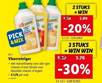 Lidl Vloerreiniger aanbieding