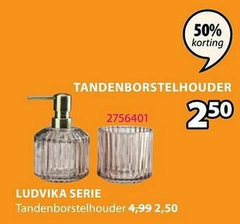 Jysk Ludvika tandenborstelhouder aanbieding