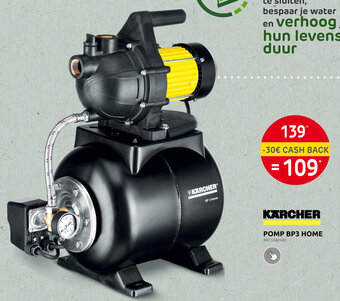 Brico Karcher pomp BP3 home aanbieding