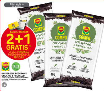 Brico Universele potgrond organic & recycled aanbieding
