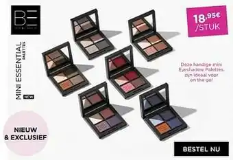 Mini eyeshadow palettes