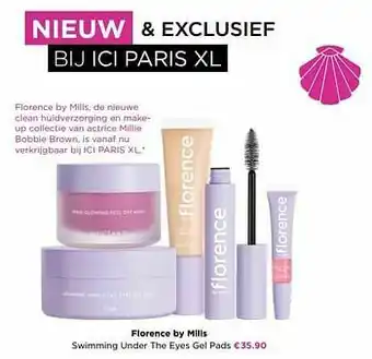 Florence by mills swimming under the eyes gel pads
