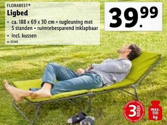 Lidl Ligbed aanbieding