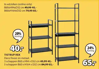 Jysk Rek Tistrup aanbieding