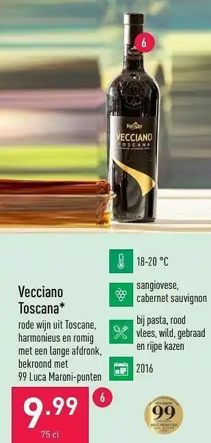 ALDI Vecciano toscana aanbieding