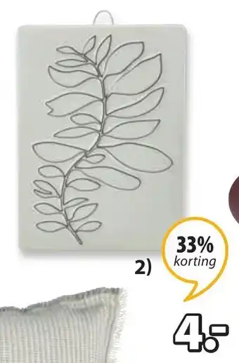 Jysk Muur decoratie Hallvard aanbieding