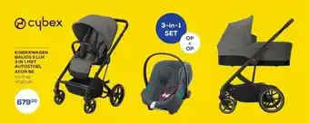 Supra Bazar Kinderwagen balios s lux 3 in 1 met autostoel aton b2 aanbieding
