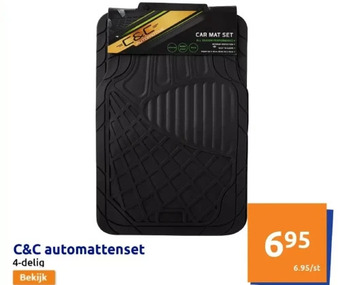 Action C&c automattenset aanbieding