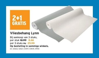 GAMMA Vliesbehang lynn aanbieding